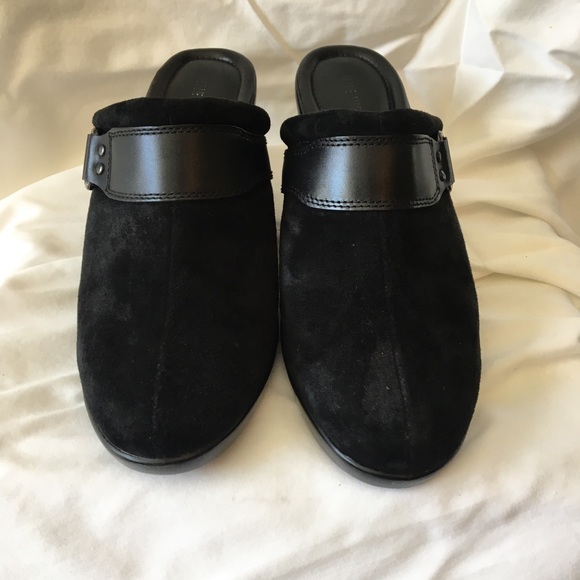 Nine West Black Suede Mules - Picture 6 of 7